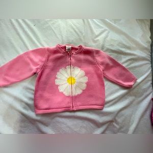 Gymboree Spring 2003 flower sweater baby girl